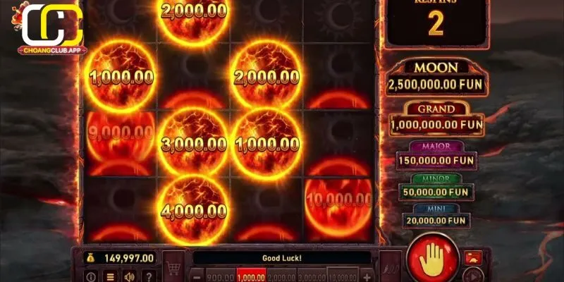 Khuyến Mãi Và Ưu Đãi Khi Chơi Sizzling Moon Tại Choangclub
